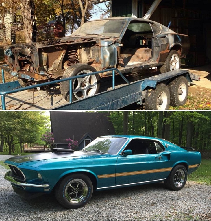 Car Restorations, 1969 Ford Mustang