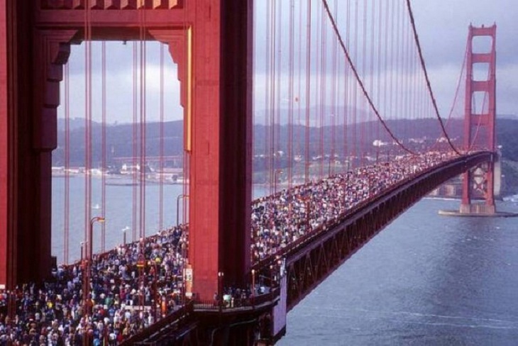 Coisas legais e interessantes ponte Golden Gate 