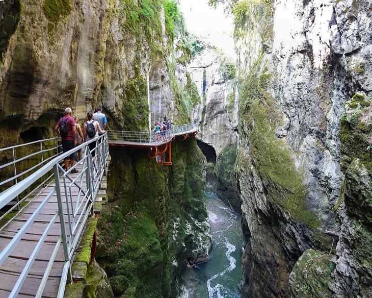 The Valley of Gorges (Gorges du Fier)
