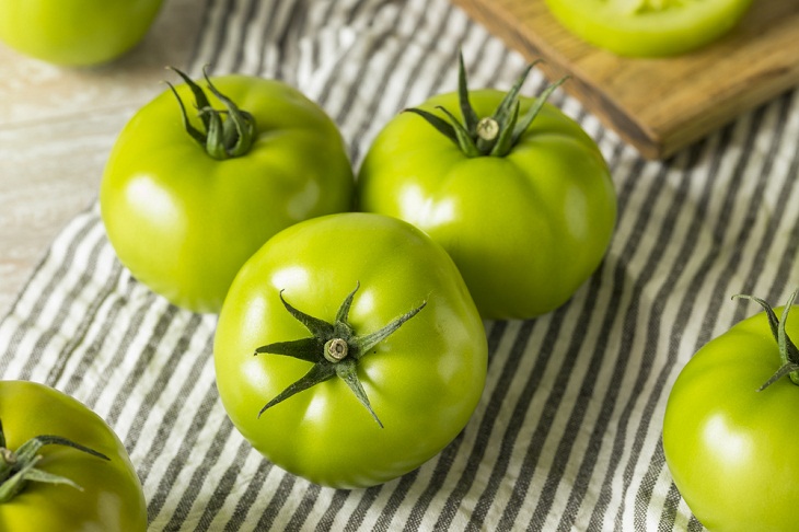 Types of Tomatoes, Green tomatoes