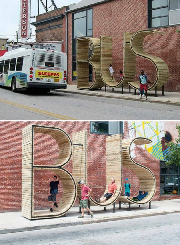 Unusual Bus Stops, 