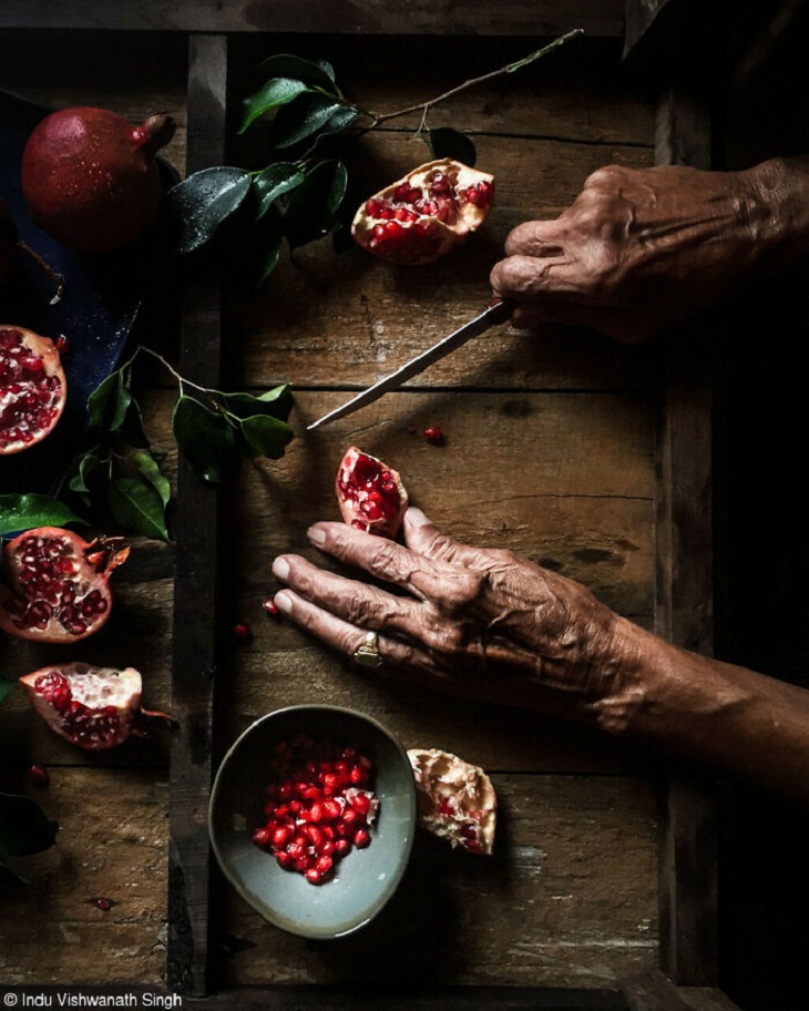 Food Photographer of the Year 2023, Pomegranates 