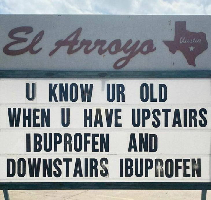 Funny Restaurant Signs, old