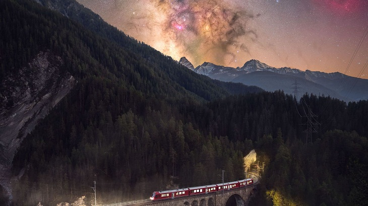 Milky Way Photographer of the Year 2023, The Night Train 
