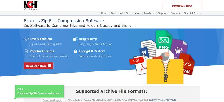File Compression Software, Express Zip
