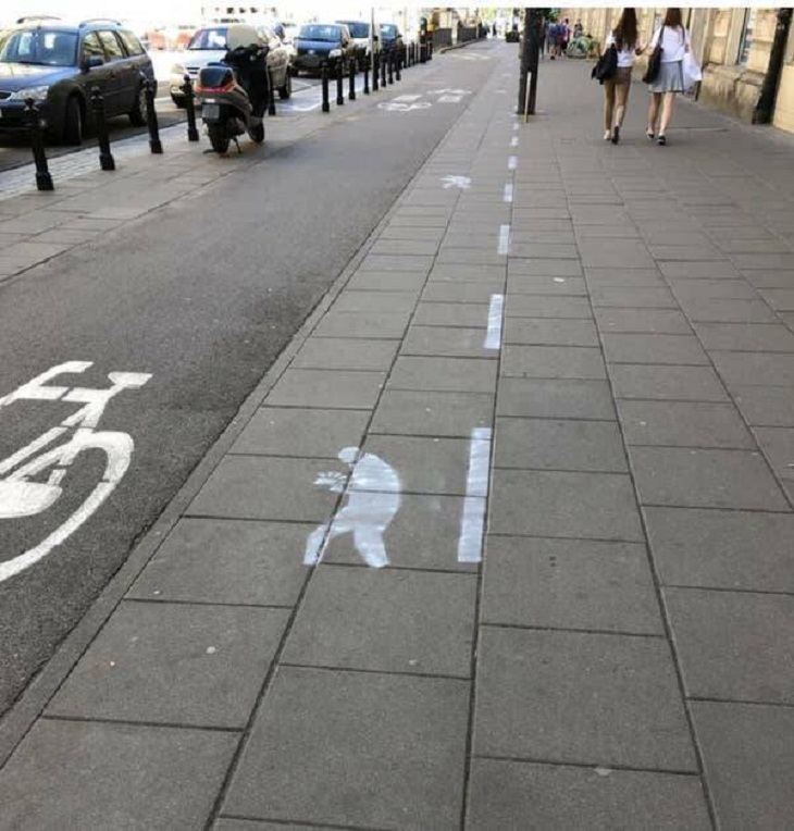  Useful Inventions, pedestrians