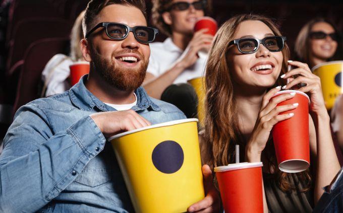 What natural phenomenon reflects who you are: People are watching a movie at the cinema
