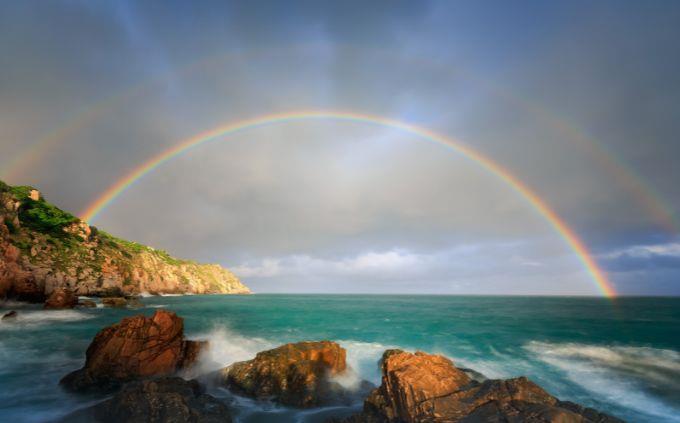 What natural phenomenon reflects who you are: a rainbow