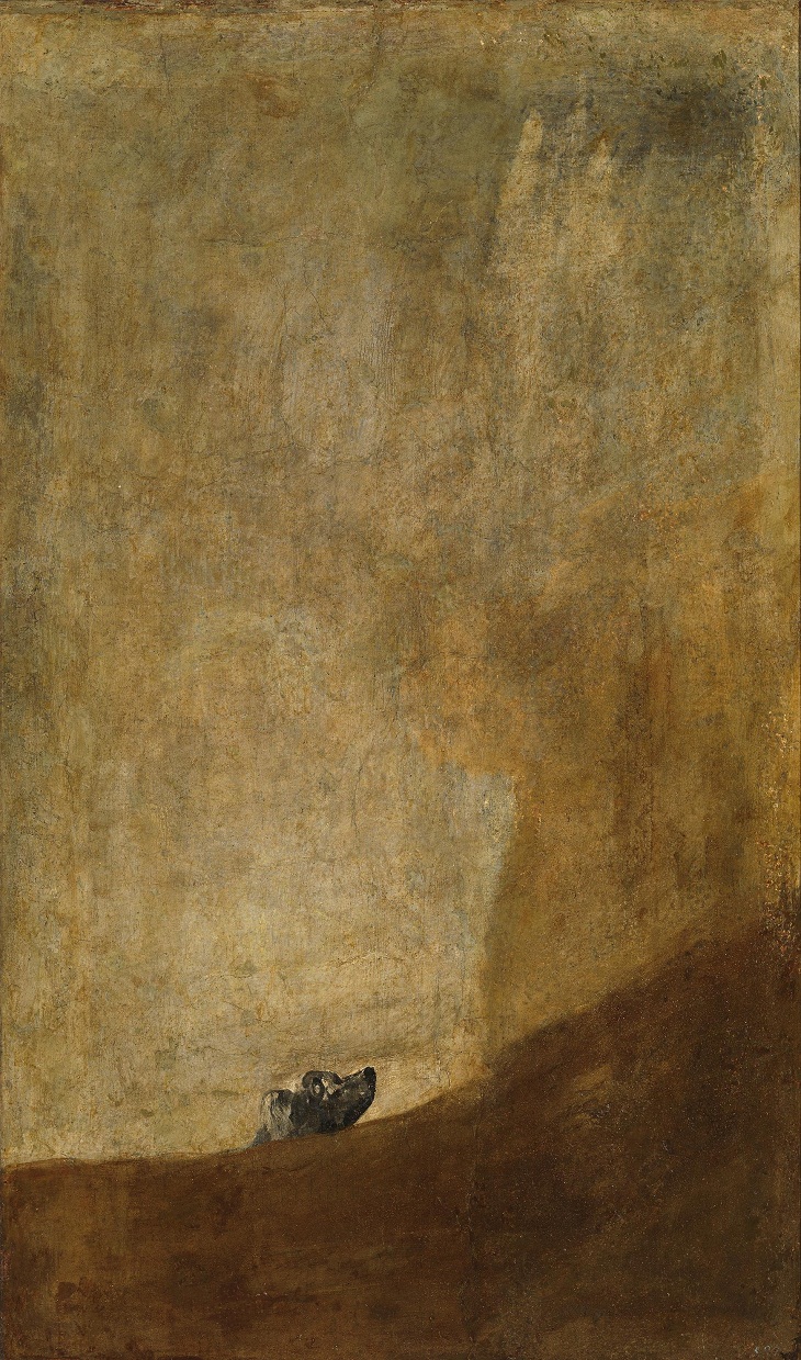 Famous Dog Paintings, Francisco de Goya