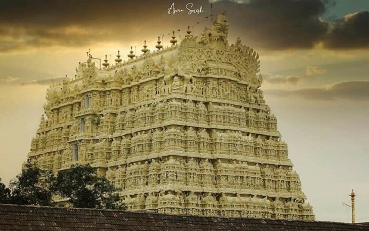  Wonders of Archaeology & Architecture,  Sree Padmanabhaswamy temple