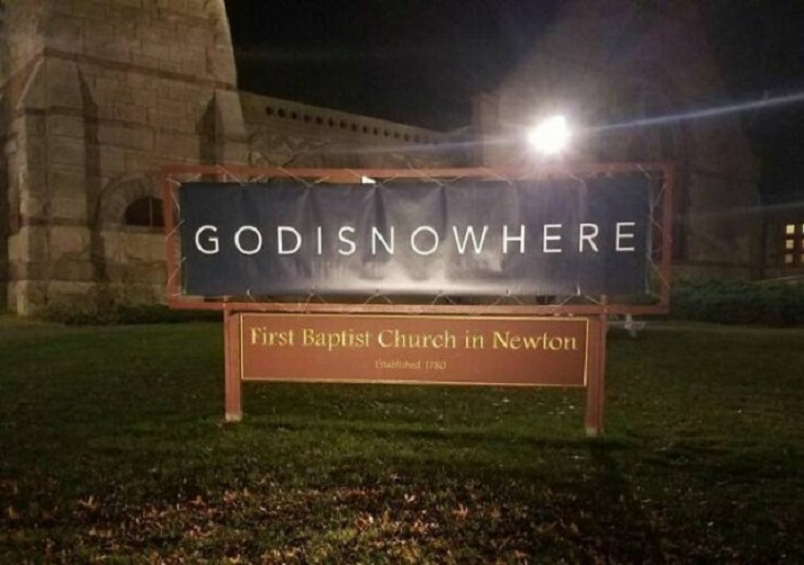  Hilarious signs, church