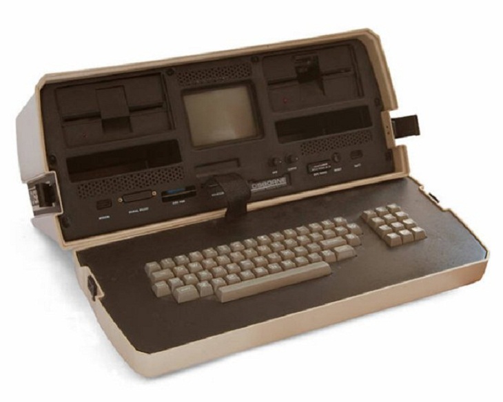 Versões antigas da tecnologia moderna, laptop Osborne 1