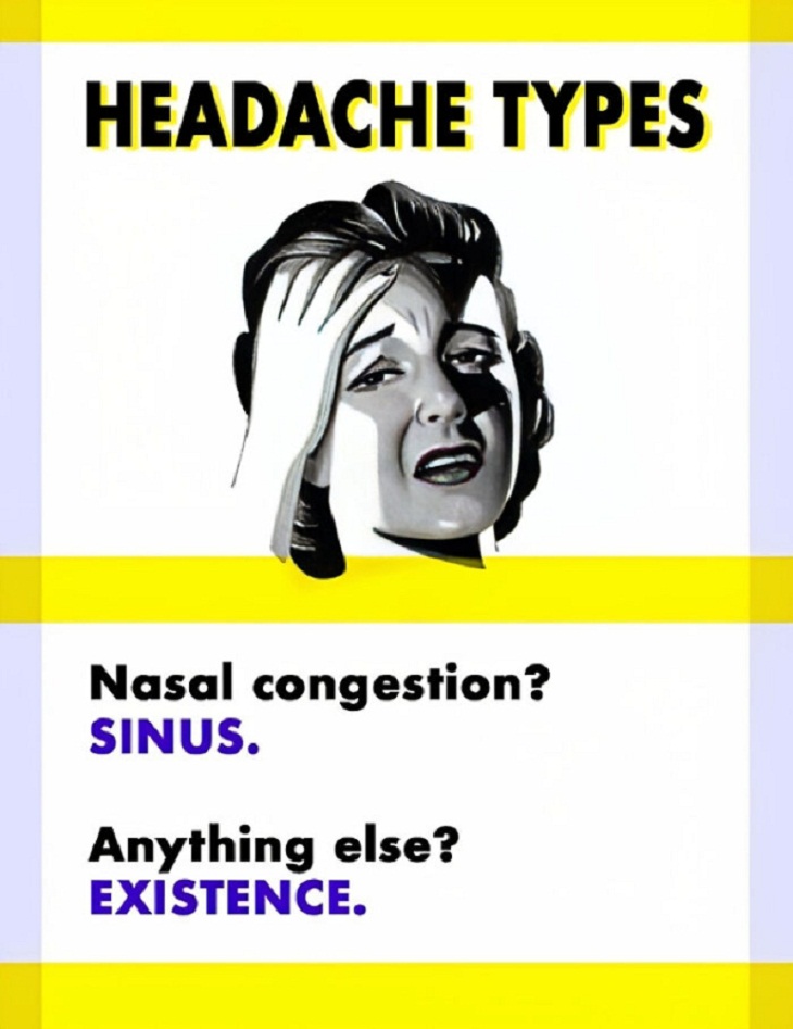  Funny ‘Science Facts', headache