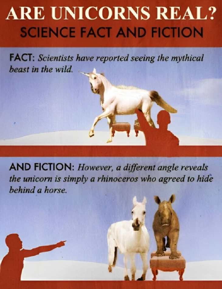  Funny ‘Science Facts', unicoorn