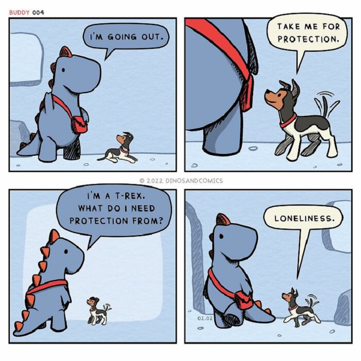 Dog Comics, friendship