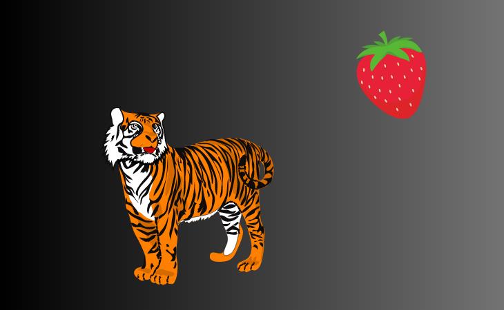 Thoughtful Zen Parables, Tiger and the Strawberry