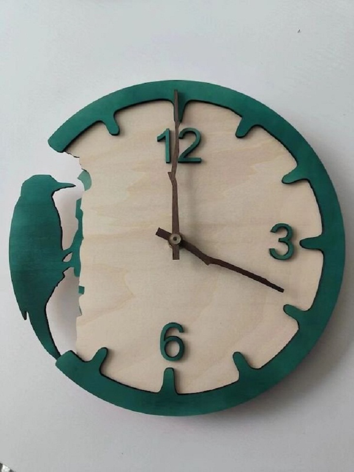 Woodworking Creations, clock