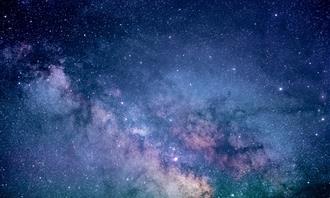 Supersensory perception test: night sky