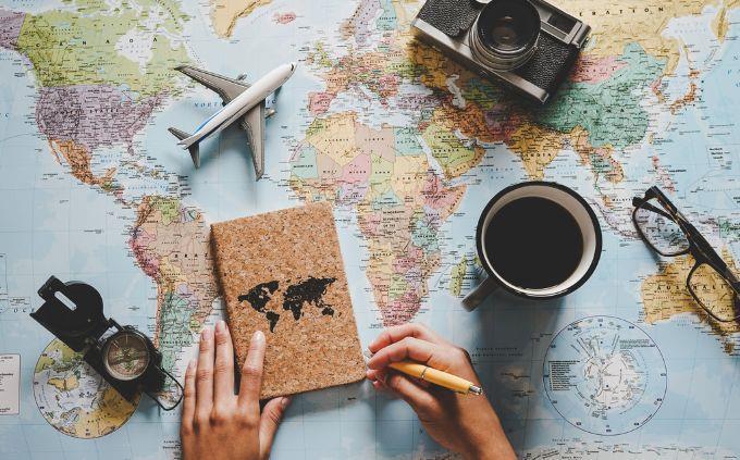 Are you a predictable person: travel map