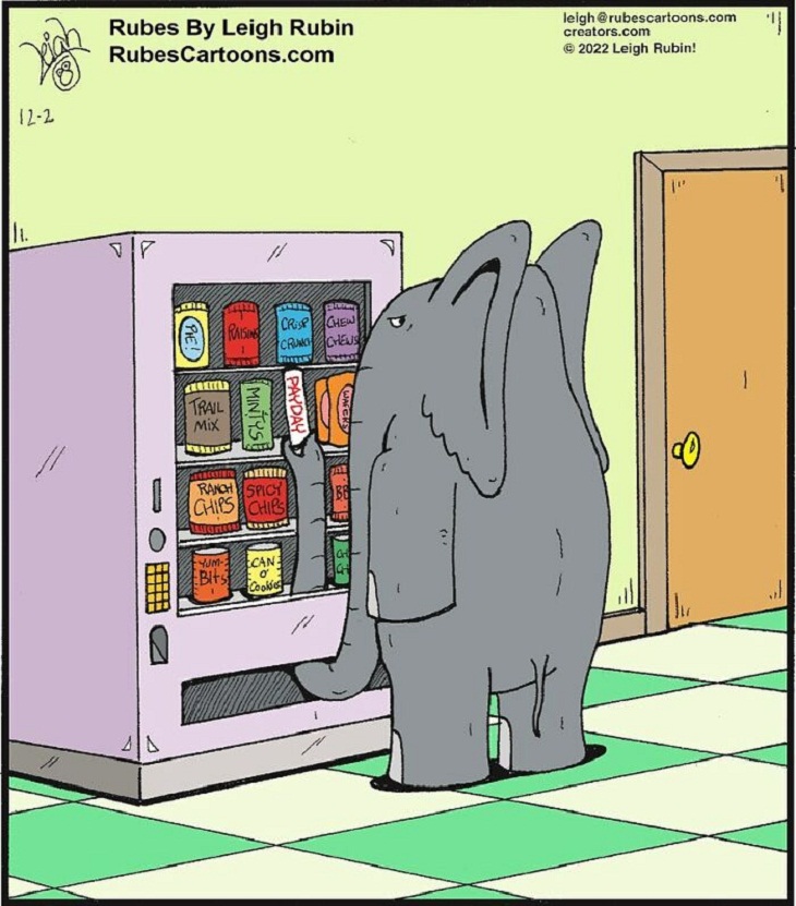 Comics, elephant