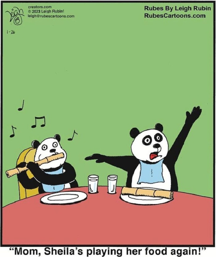 Comics, panda