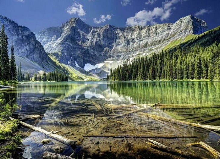 Lago Rawson - Alberta, Canadá
