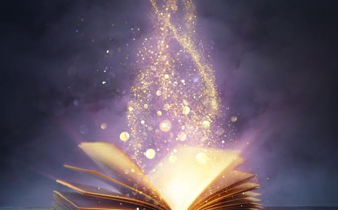 The test of the source of the soul: a magical light emerges from the book
