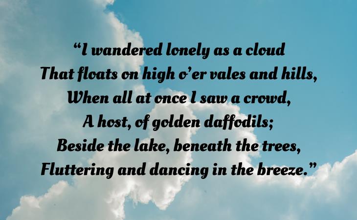 William Wordsworth Poems, Cloud