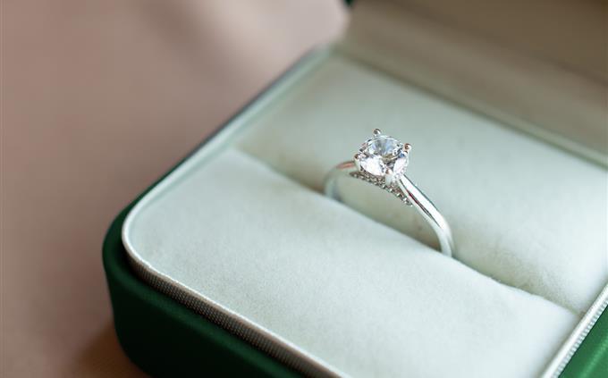 Test of falling in love: wedding ring