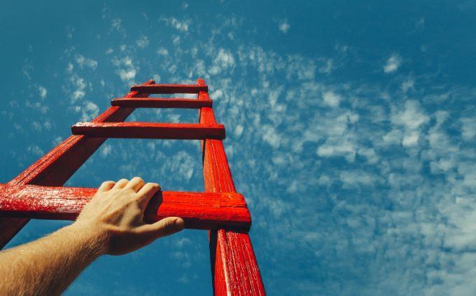 A personality test to increase motivation: climbing a ladder