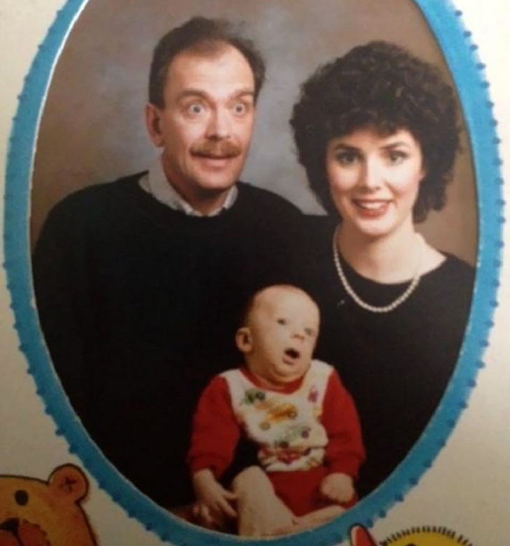 Fotos de família mais estranhas