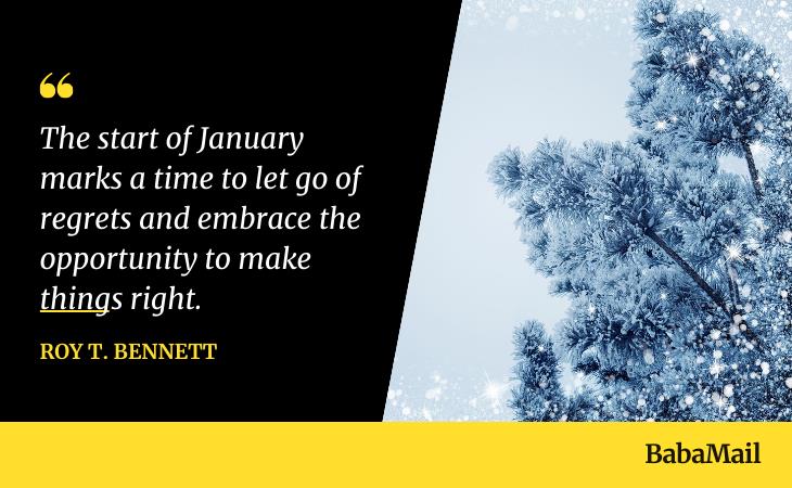 Inspiring January Quotes 