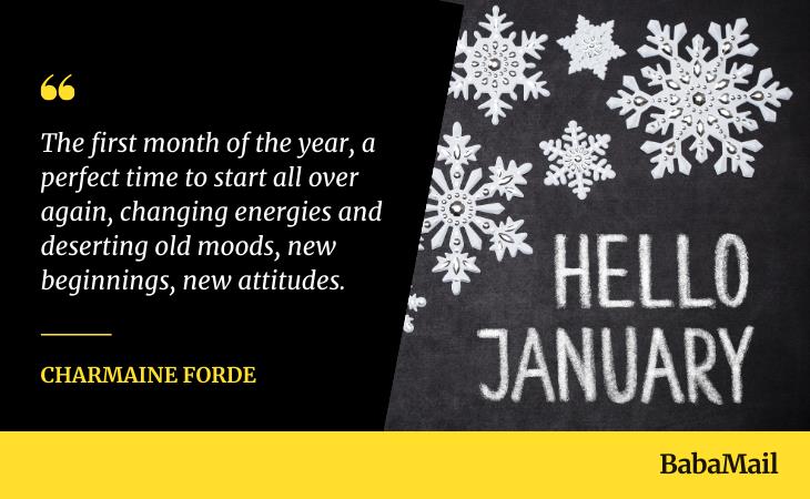 Inspiring January Quotes 