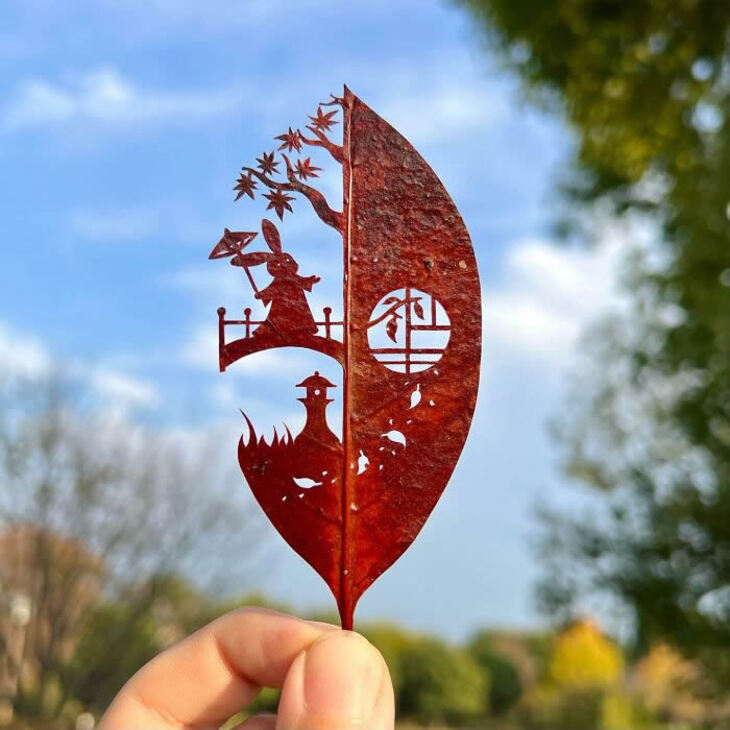 Magical Leaf Art