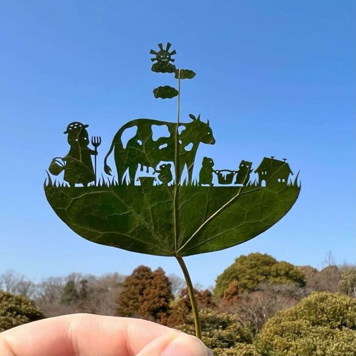 Magical Leaf Art