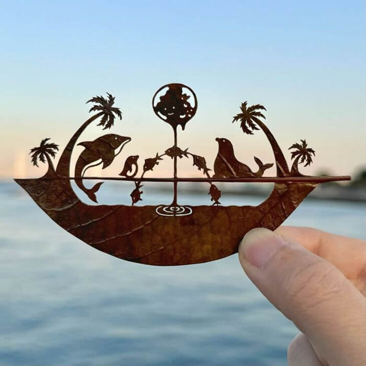 Magical Leaf Art