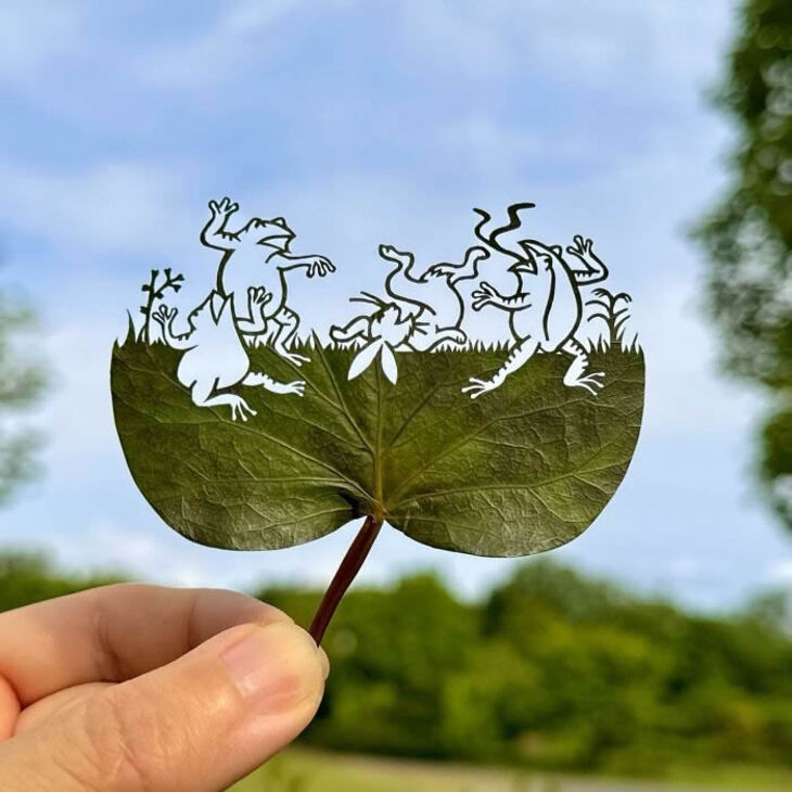 Magical Leaf Art