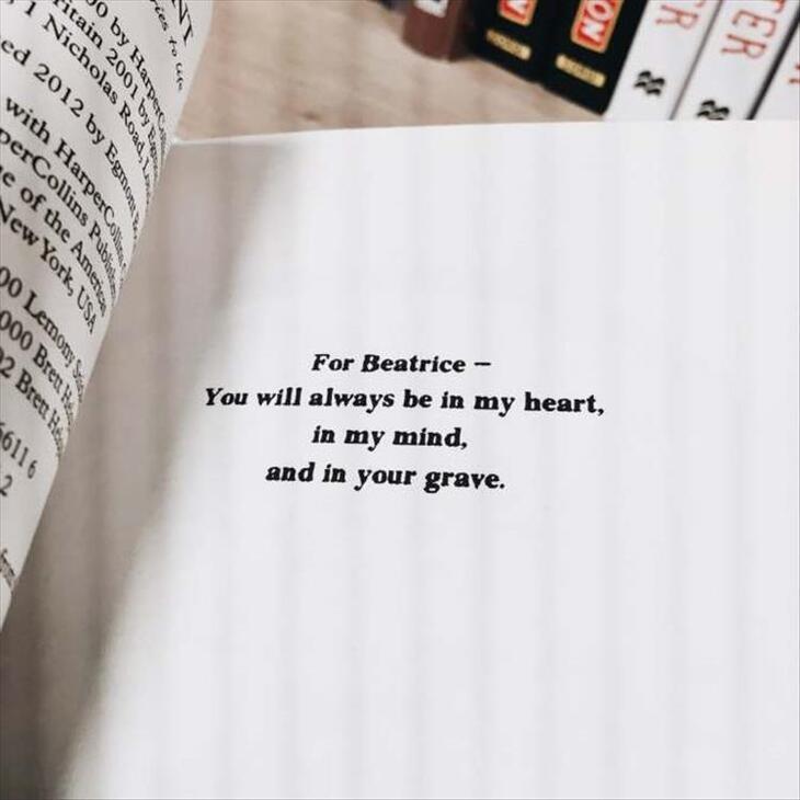 Hilarious Book Dedications