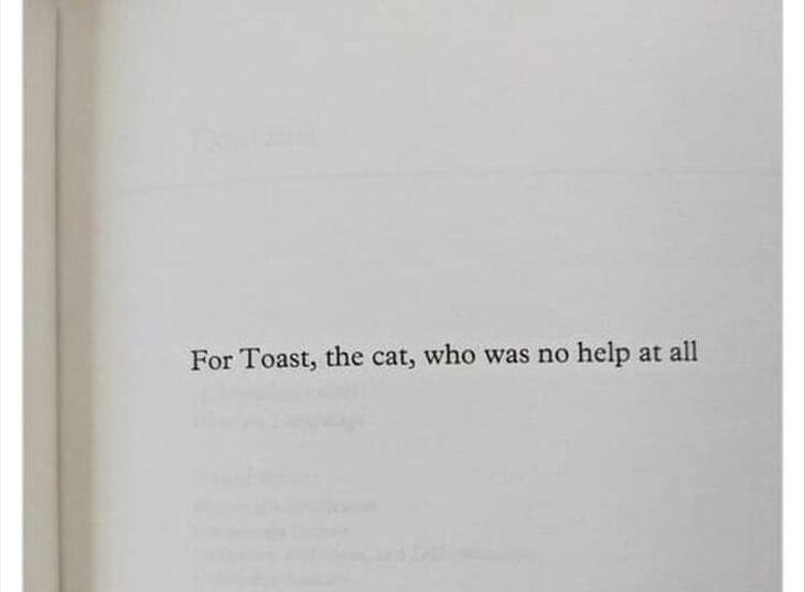 Hilarious Book Dedications