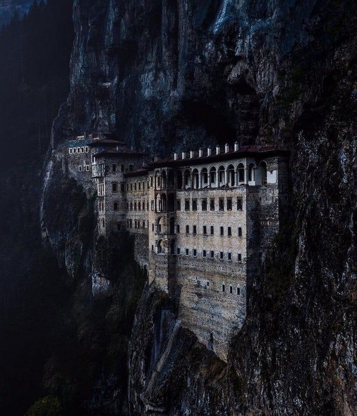 Magnificent places of worship from around the world: Sumela Monastery, Turkey