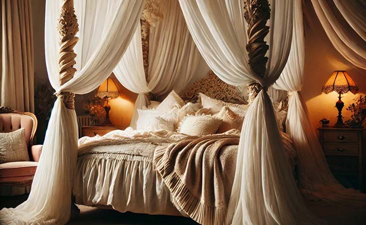 What your bed choice says about you: Covered bed