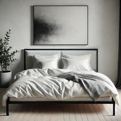 What your bed choice says about you: Minimalist bed