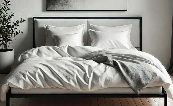 What your bed choice says about you: Minimalist bed