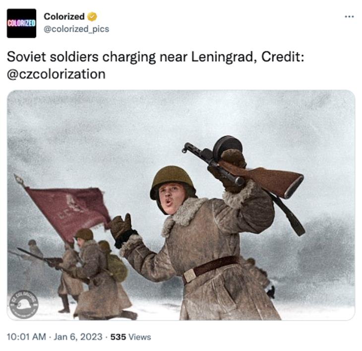 Colorized history 