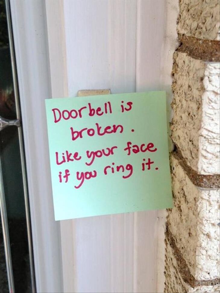 Front Door Notes 