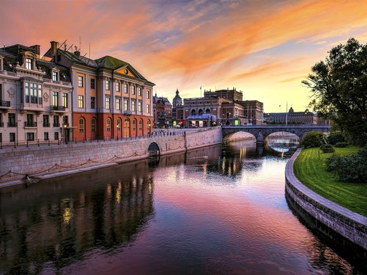 Most beautiful neighborhoods in Europe: Bridge to Gamla Stan