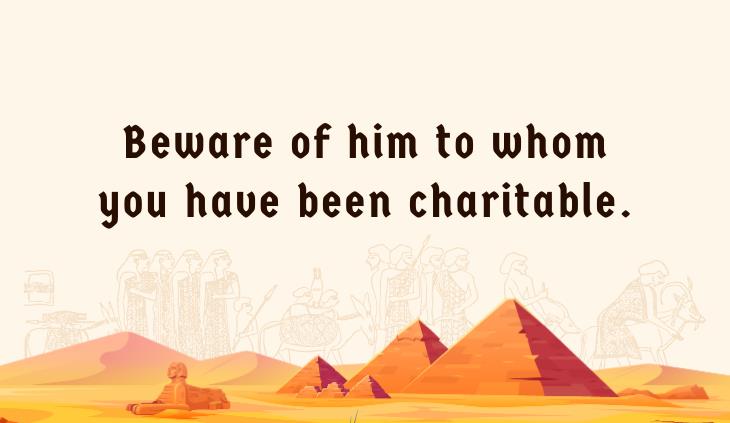 Egyptian Proverbs