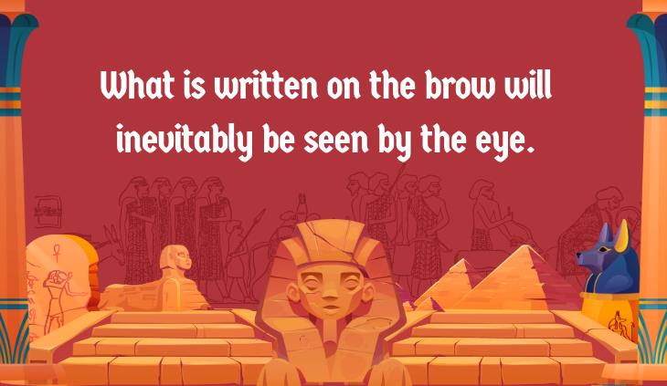 Egyptian Proverbs