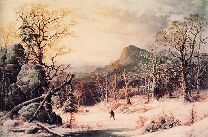 Winter paintings