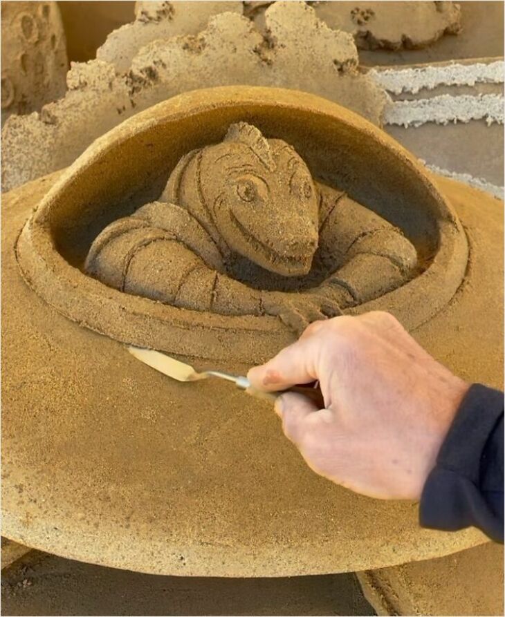 sand sculptures 